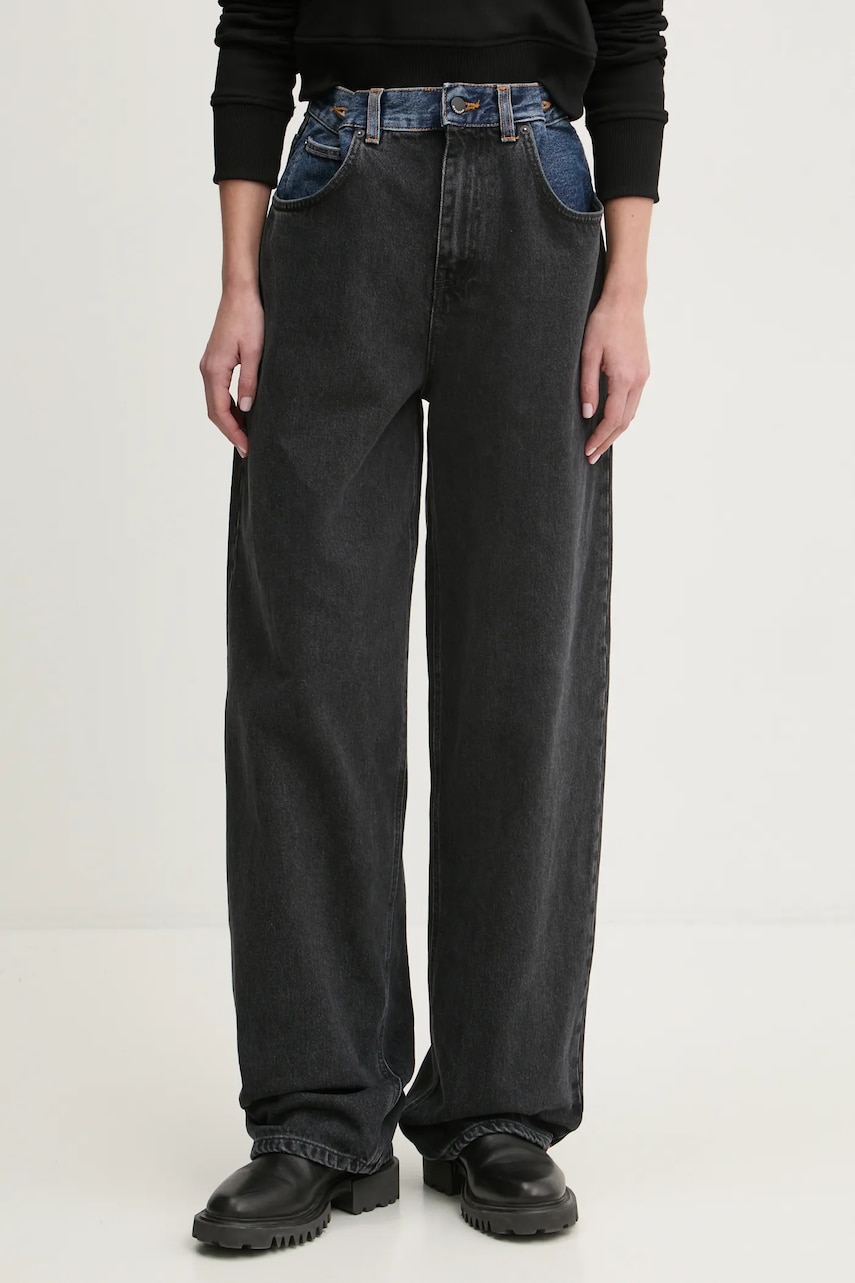 K+LUSHA jeans femei high waist, KLW03002DF139KLW85 K+LUSHA jeans femei high waist, KLW03002DF139KLW85
