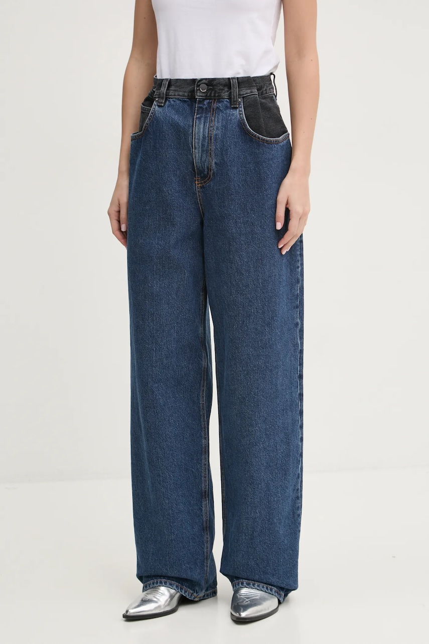 K+LUSHA jeans femei high waist, KLW03002DF132KLW84