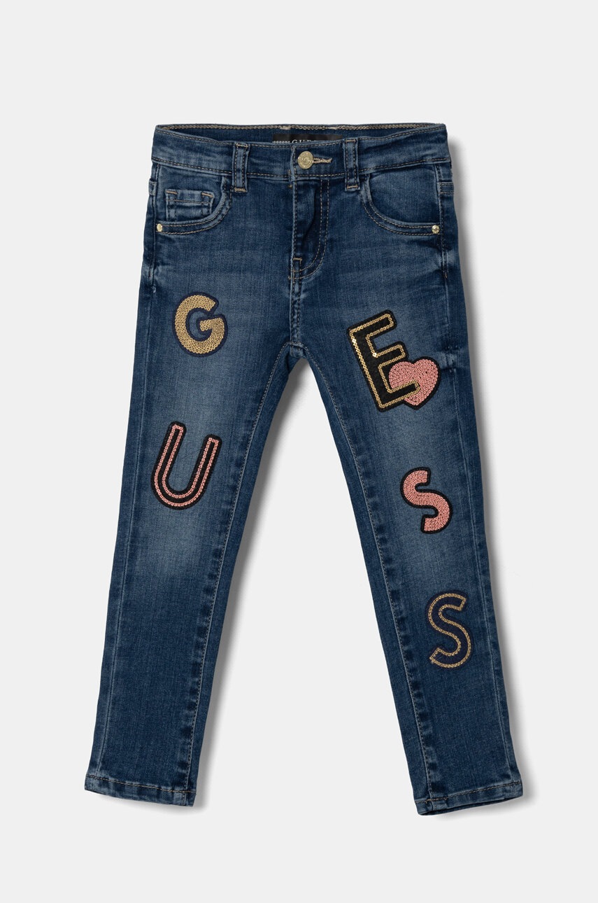 

Детски дънки Guess K4YA04 D4CA0, Син