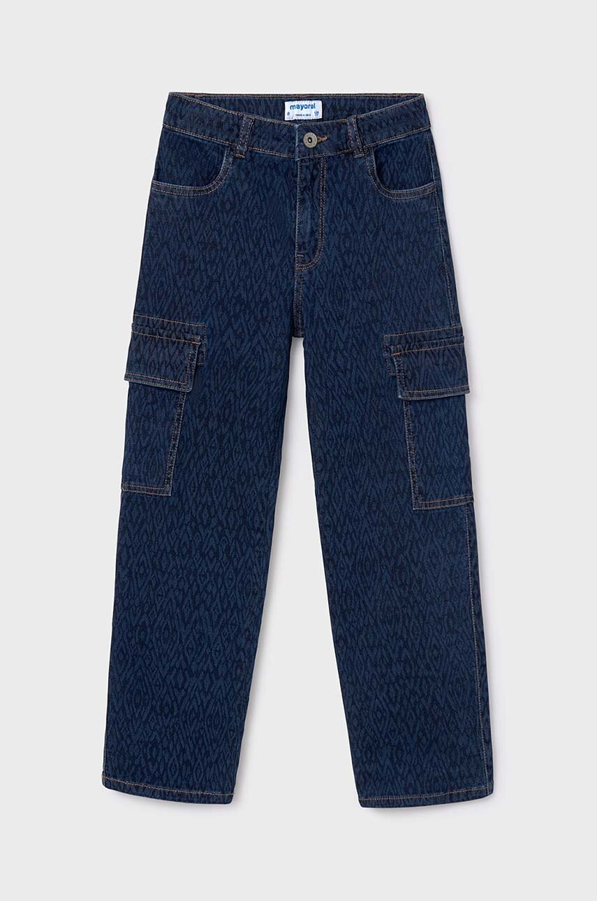 

Детски дънки Mayoral jeans cargo 7545, Син