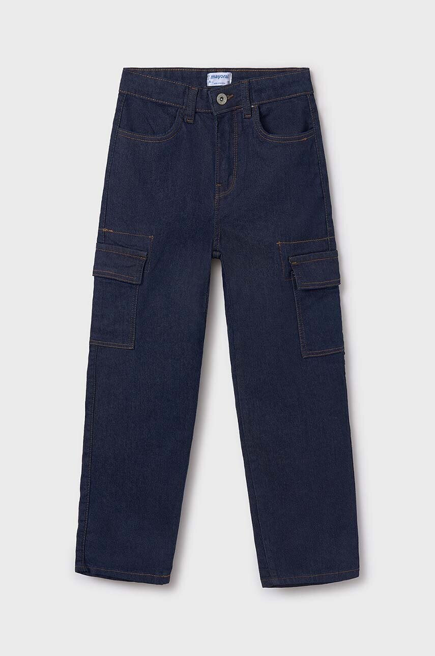 Levně Dětské rifle Mayoral jeans cargo 7545
