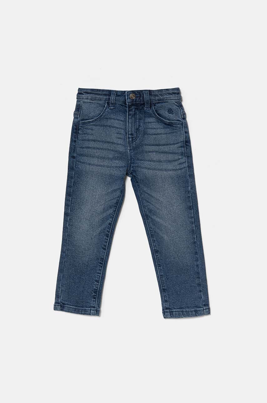 

Детски дънки United Colors of Benetton 45ONGE01W, Тъмносин