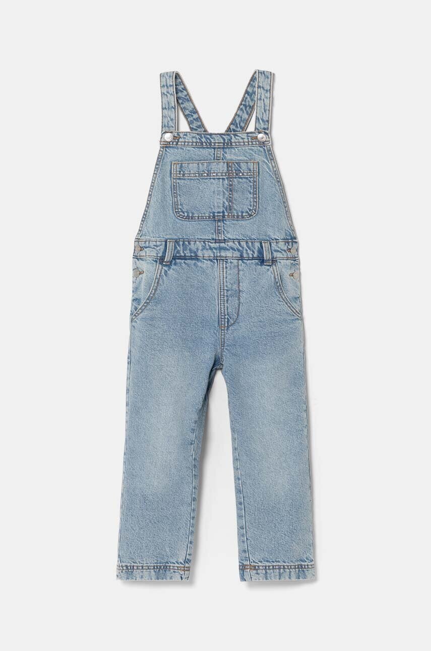 United Colors of Benetton salopete din denim pentru copii 4R76CT00Y