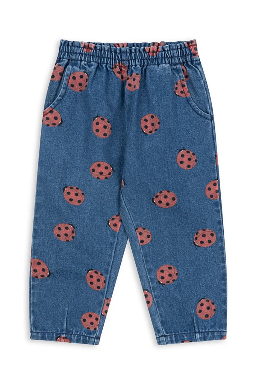 Джинсы Konges Sløjd MAGOT LADYBUG FRILL PANTS GOTS KS102216