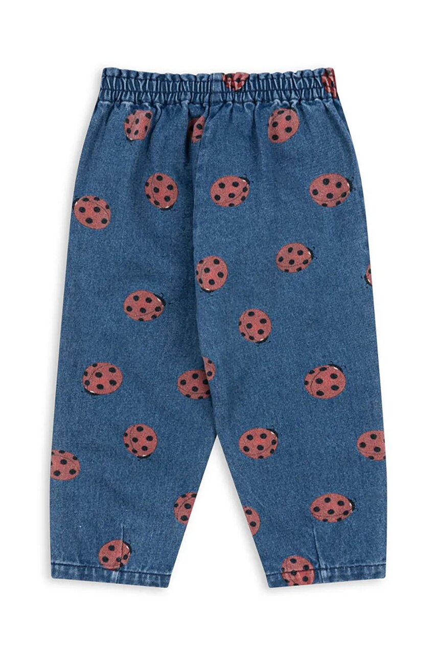 Konges Sløjd farmer MAGOT LADYBUG FRILL PANTS GOTS KS102216 termék 2. képe