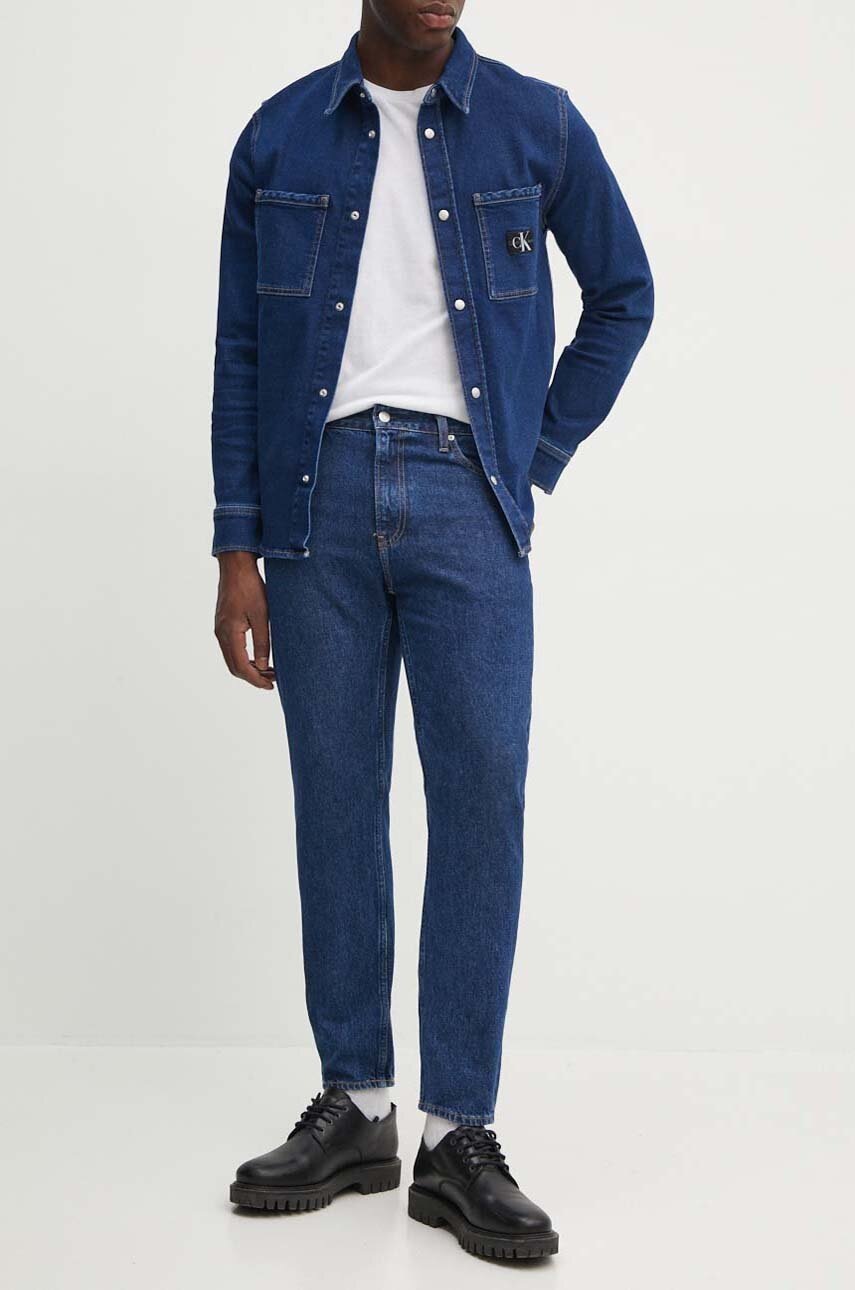 

Дънки Calvin Klein Jeans J30J325883, Тъмносин