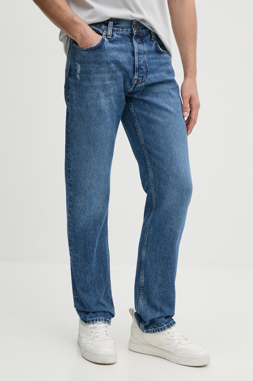 Pepe Jeans jeansi STRAIGHT JEANS barbati PM207394HW4