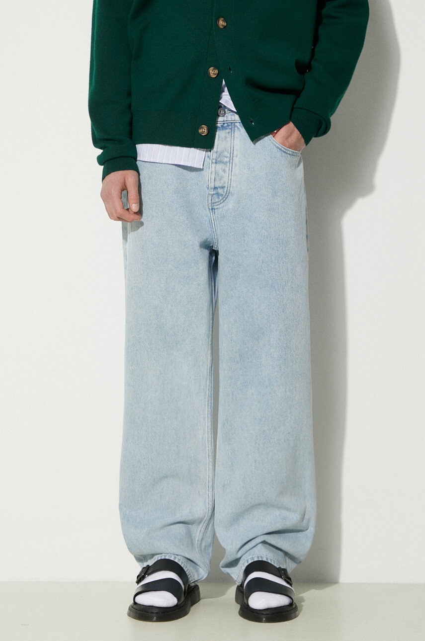 Τζιν παντελόνι Drôle de Monsieur Le Jean Délavé PERM-BP164-CO123-LBE φωτογραφία