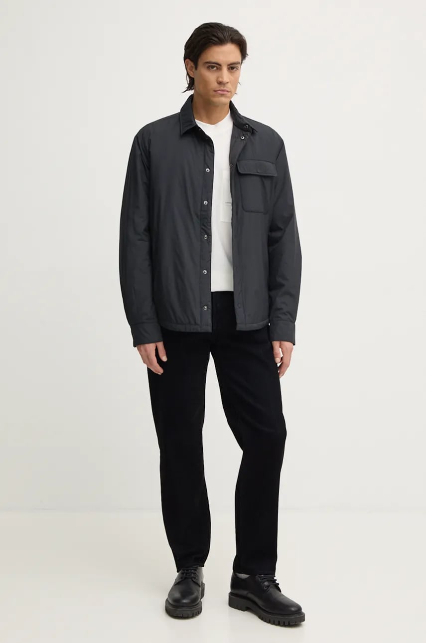 Вельветовые брюки Armani Exchange цвет чёрный облегающие XM000075 AF10391 Вельветовые брюки Armani Exchange цвет чёрный облегающие XM000075 AF10391