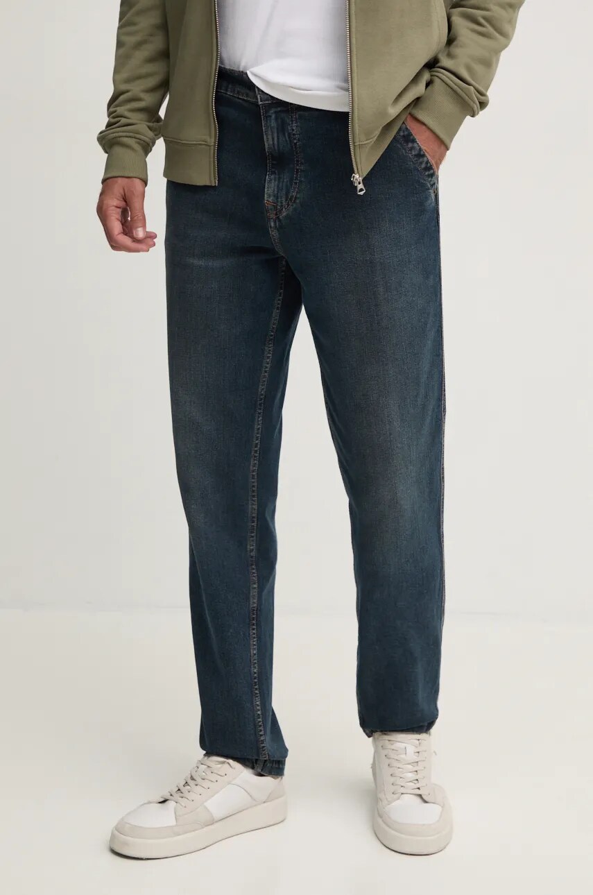 Levně Džíny Pepe Jeans TAPER JEANS MOCHA pánské, PM207973