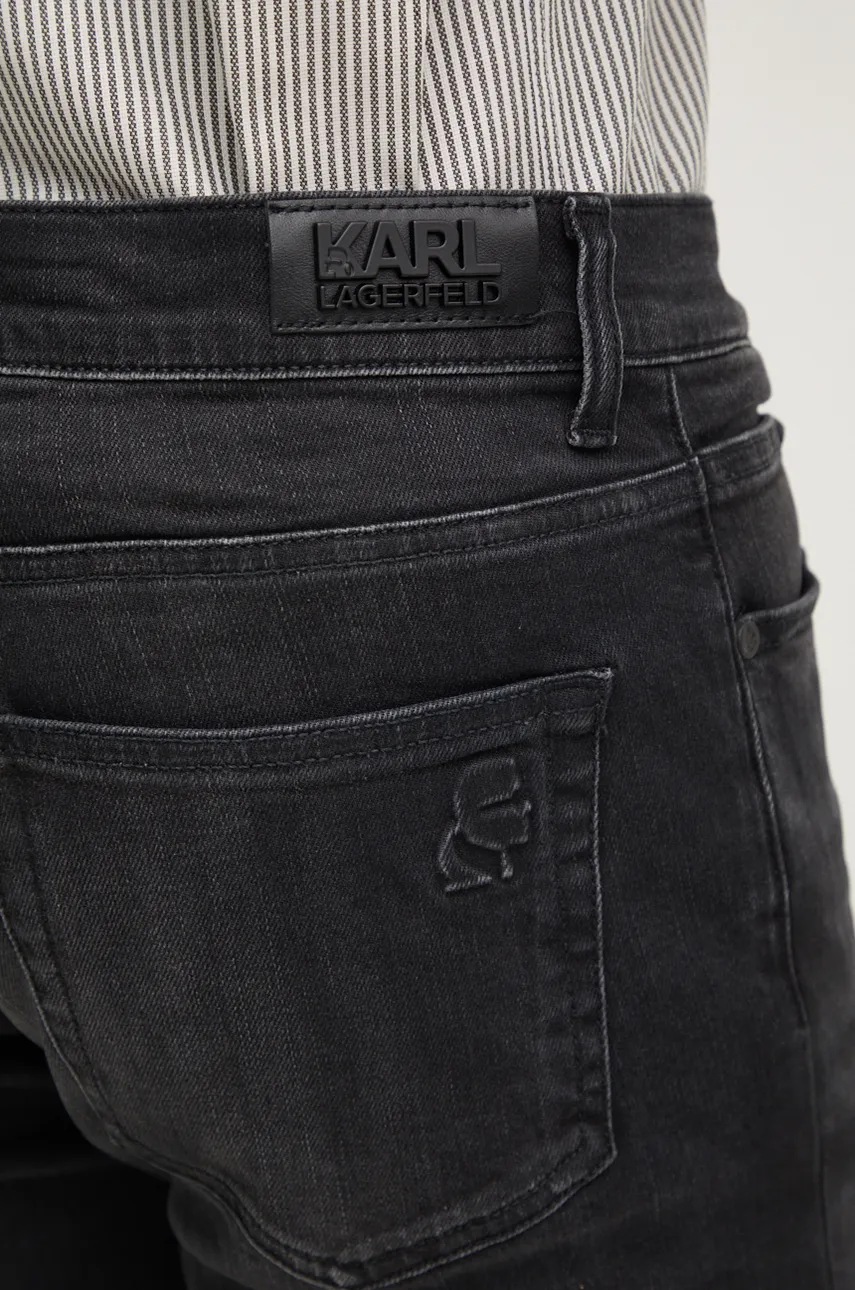 Джинси Karl Lagerfeld чоловічі колір чорний 544835.265801 