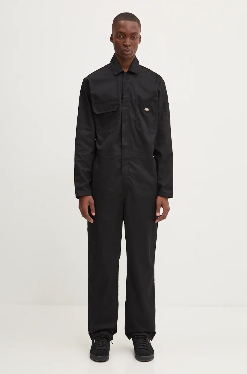 Dickies Ολόσωμη φόρμα Dickies HAUGHTON χρώμα: μαύρο, DK0A4XIO