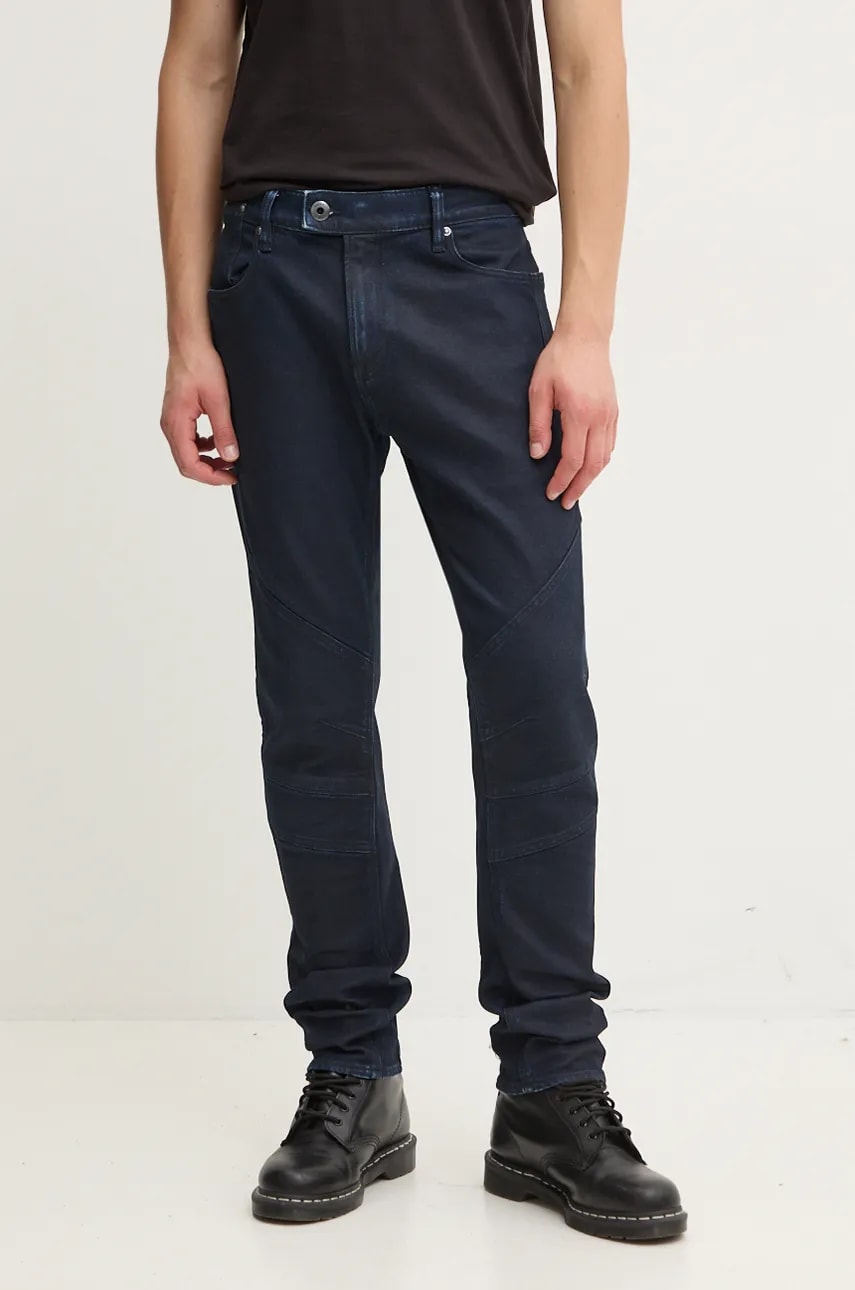 G-Star jeans bărbați, culoarea bleumarin, D25364-D316
