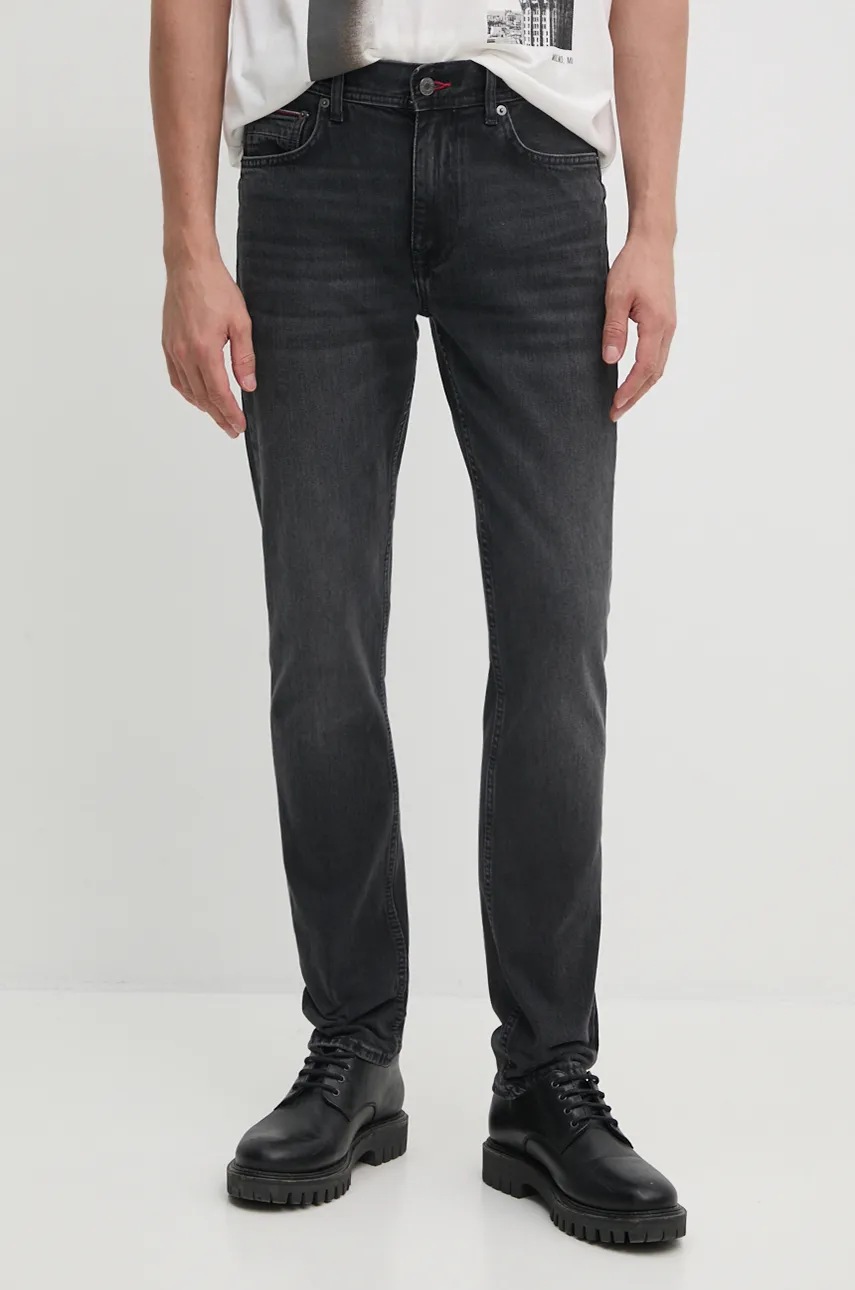 

Дънки Tommy Hilfiger MW0MW36673, Черен