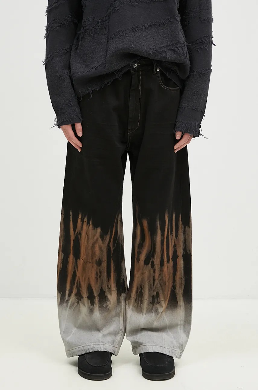Rick Owens jeans Geth Jeans bărbați DU02D2351.BSUN