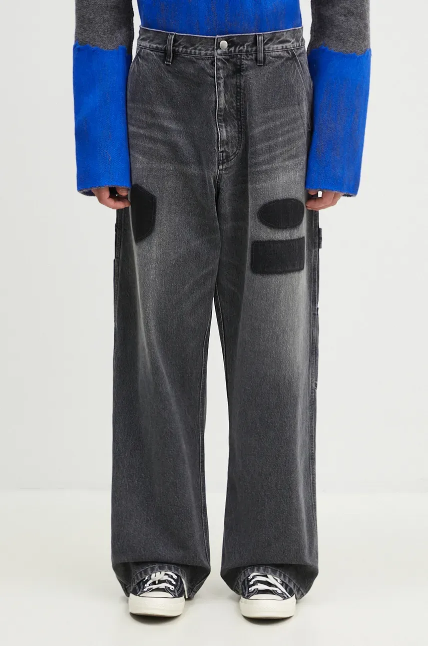 AMBUSH jeans Denim Work Pants barbati BMYB004F24DEN0011100