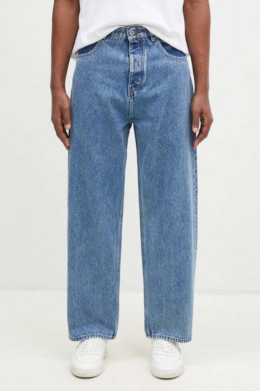 

Дънки Drôle de Monsieur Le Jean Baggy E-BP168-CO123-BE, Син
