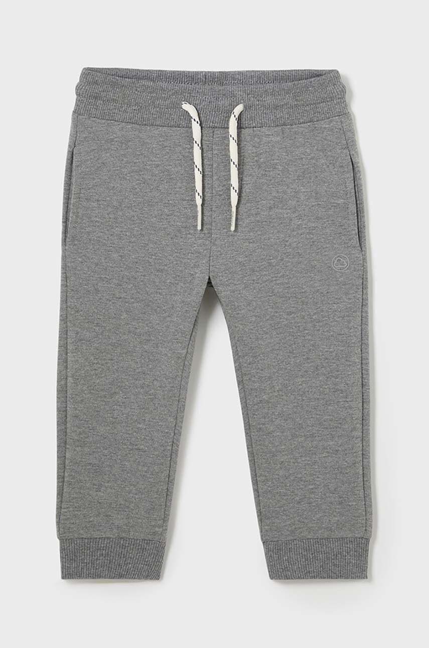 Mayoral pantaloni de trening pentru copii culoarea gri, neted, 704