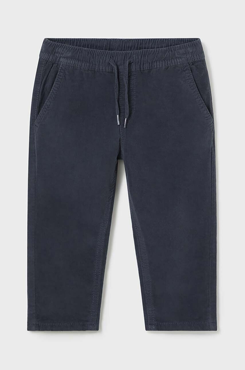 Mayoral pantaloni copii culoarea albastru marin, neted, 2537