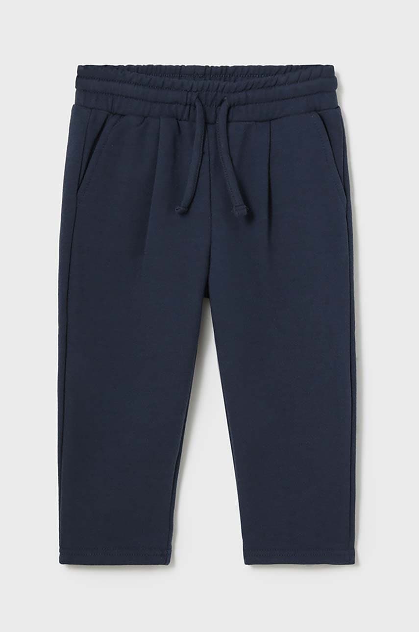 Mayoral pantaloni copii culoarea albastru marin, neted, 2543