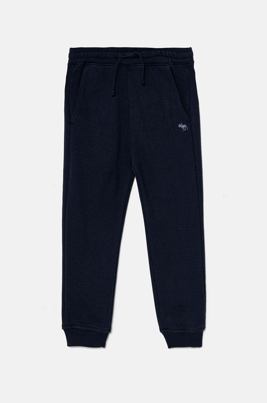 

Детски спортен панталон Abercrombie & Fitch в тъмносиньо с изчистен дизайн KI234-4057, Тъмносин