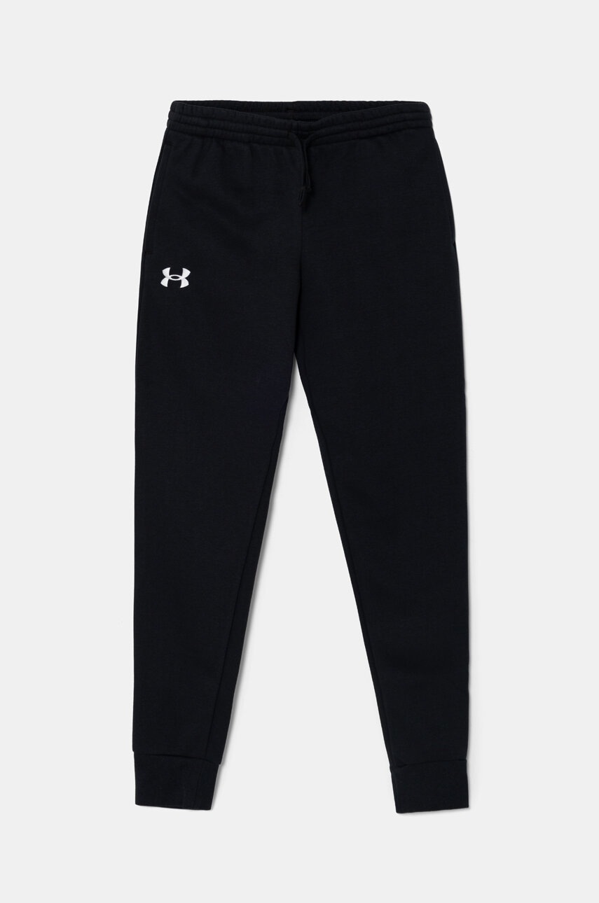 

Детски спортен панталон Under Armour Rival Fleece Joggers в тъмносиньо с изчистен дизайн 1379787, Тъмносин