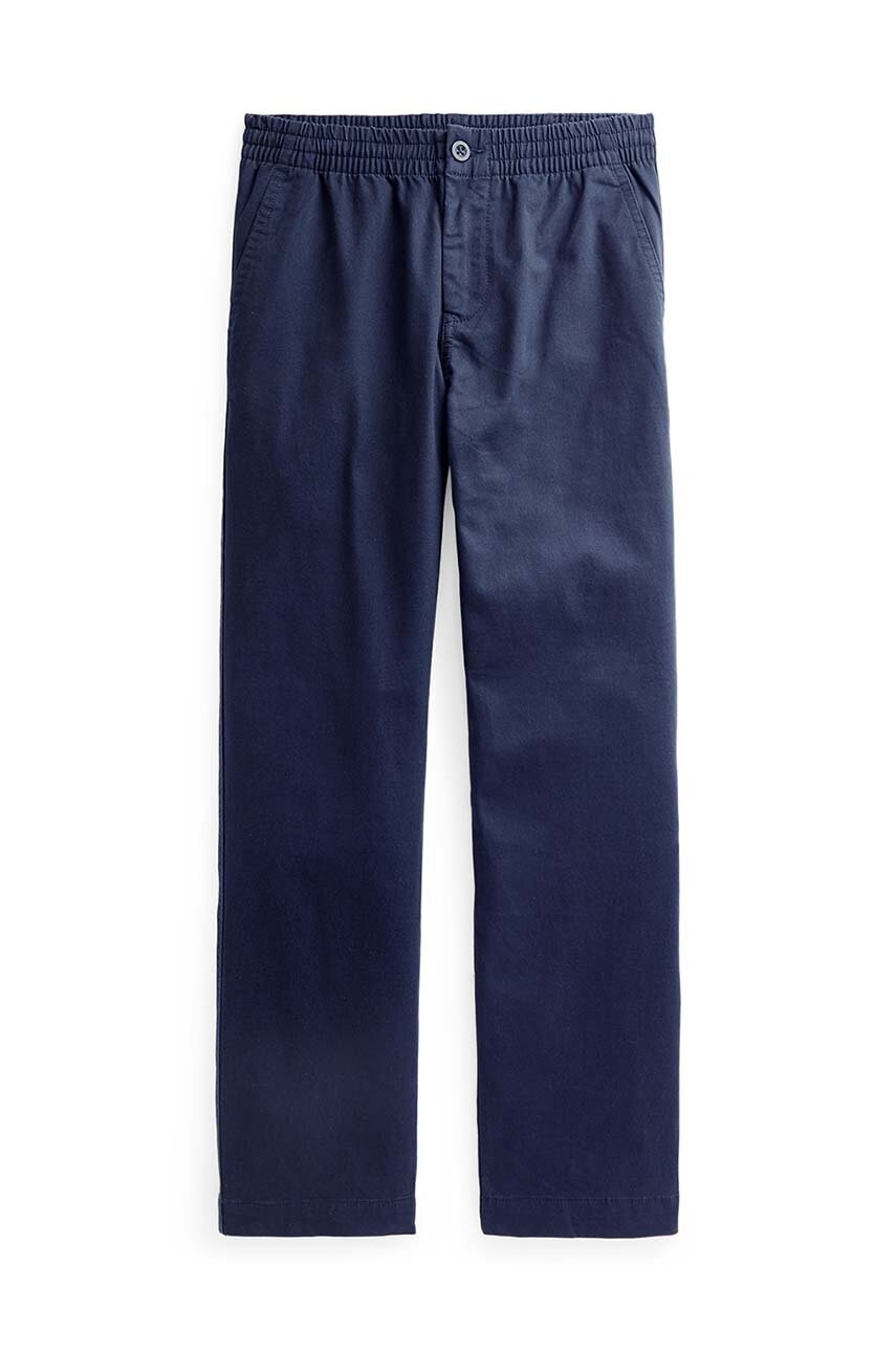 Дитячі штани Polo Ralph Lauren колір синій однотонні 323855803002