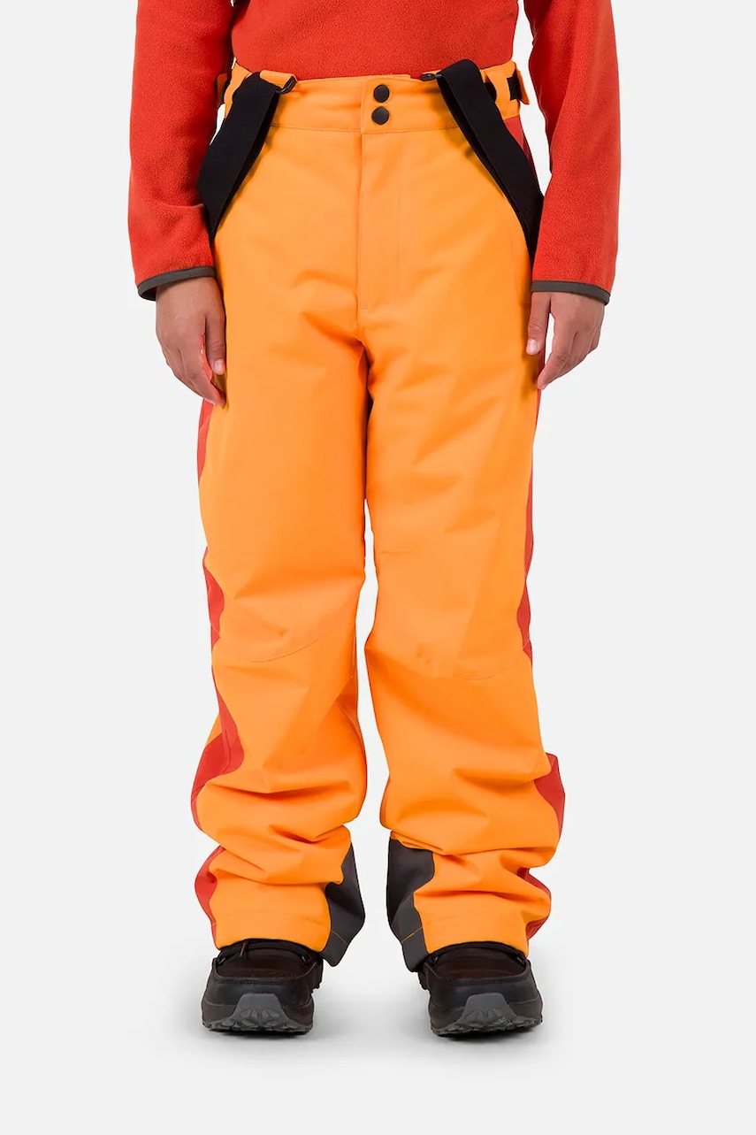 Rossignol pantaloni de schi pentru copii VELIKA culoarea portocaliu, RLNYP07 Rossignol pantaloni de schi pentru copii VELIKA culoarea portocaliu, RLNYP07