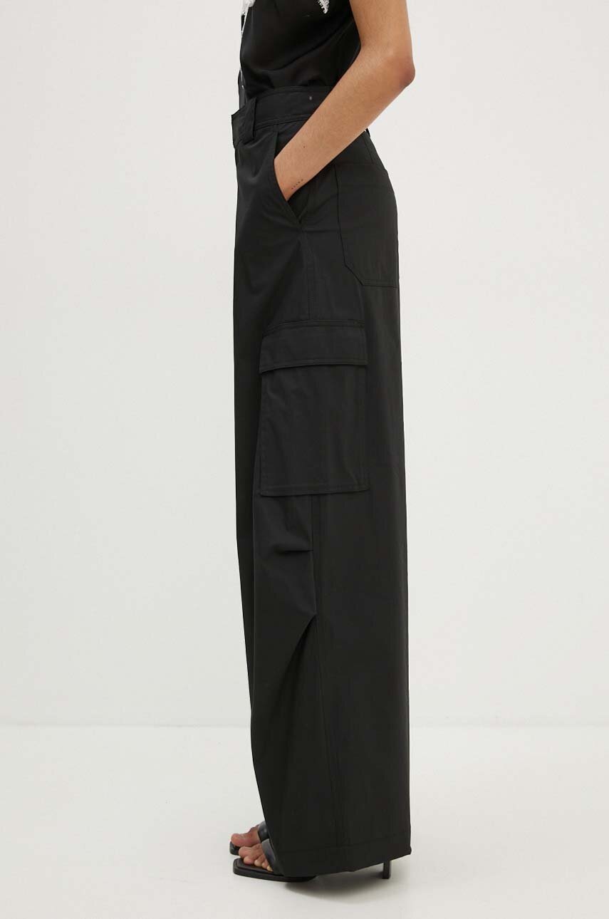 Παντελόνι A.L.C. Brie χρώμα: μαύρο, 2PANT01031 φωτογραφία