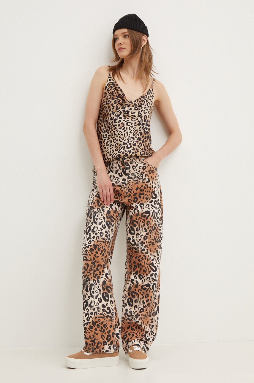 HUGO jeansi femei high waist, 50518154