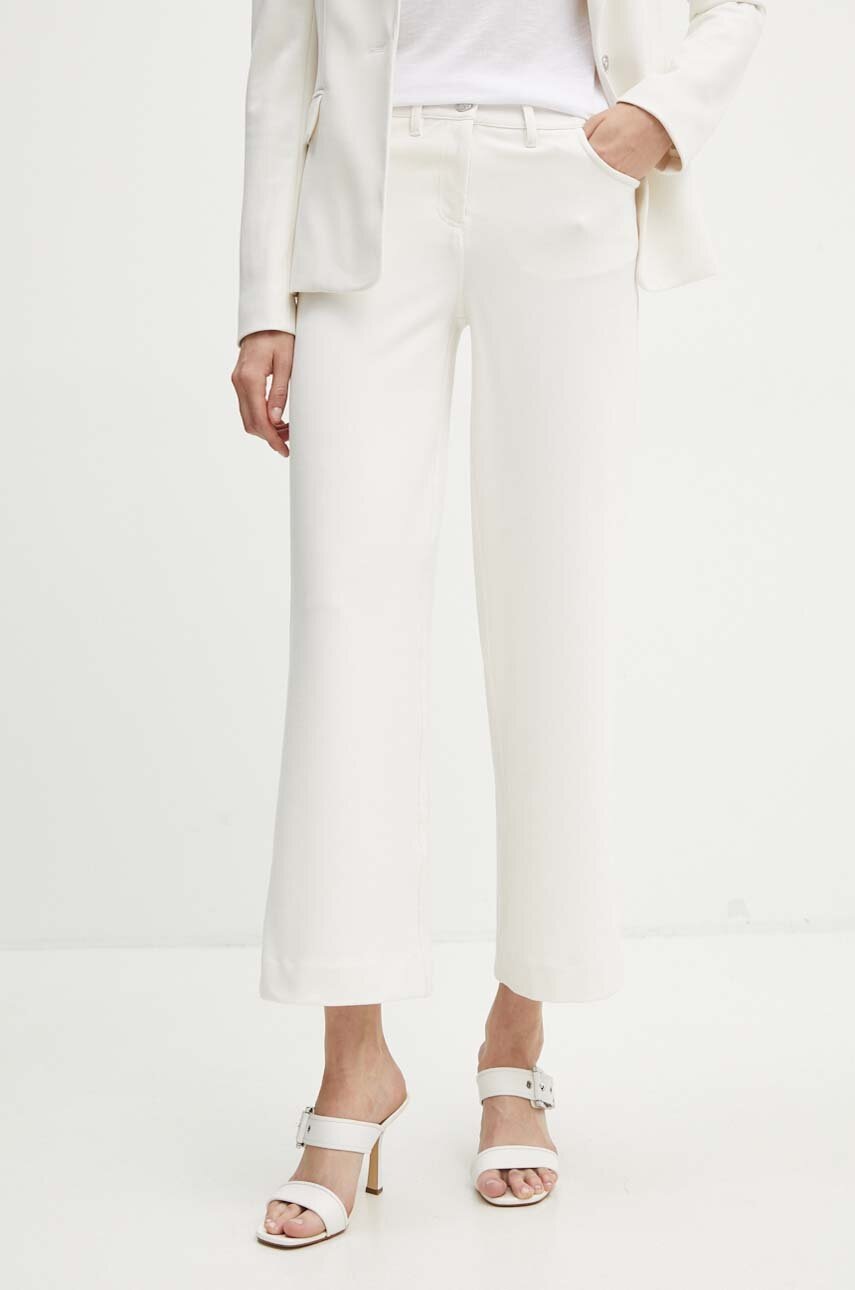 

Панталон Guess в бежово със стандартна кройка, със стандартна талия W4YB13 KBJP2, Бежов