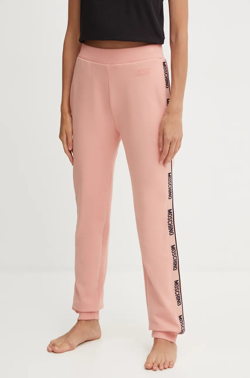 Moschino Underwear Παντελόνι lounge Moschino Underwear χρώμα: ροζ, A68924424