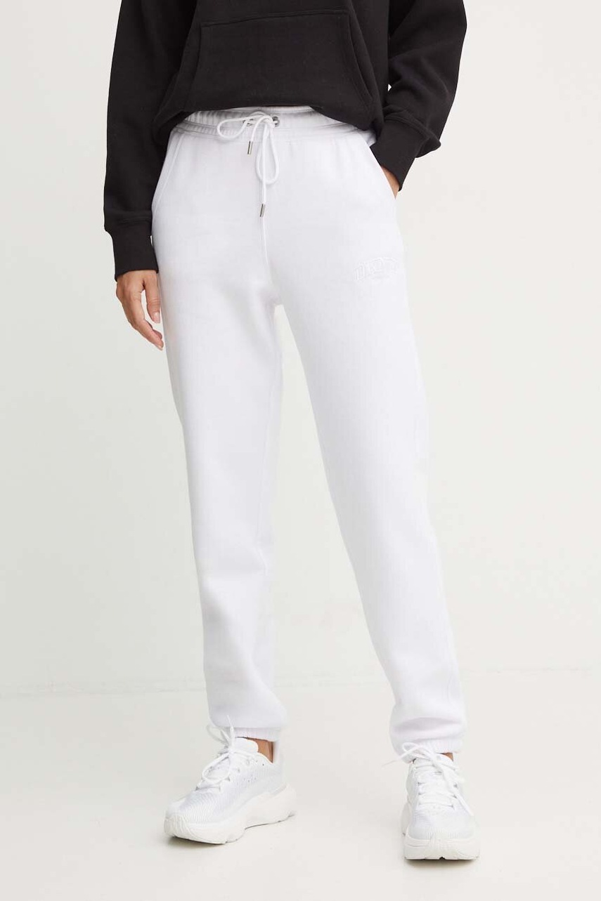 

Спортен панталон Dkny в бяло с изчистен дизайн DP4P3471, Бял