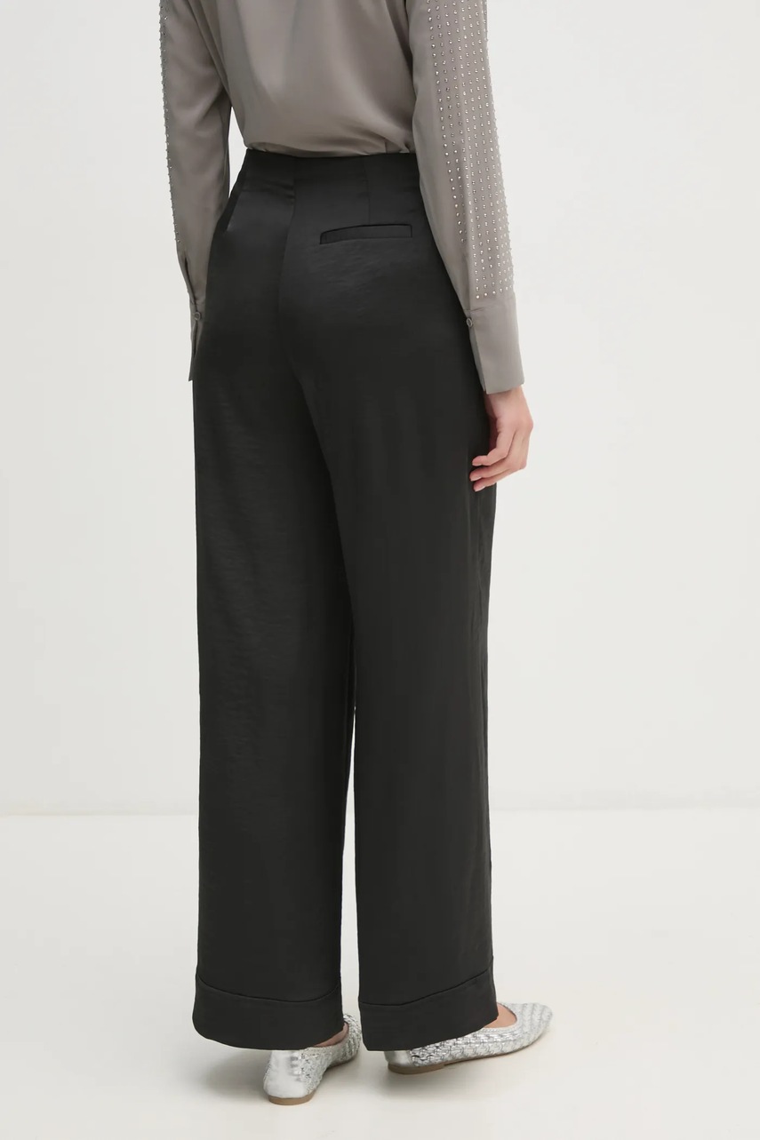 Παντελόνι Dkny χρώμα: μαύρο, P4GKAX76 φωτογραφία