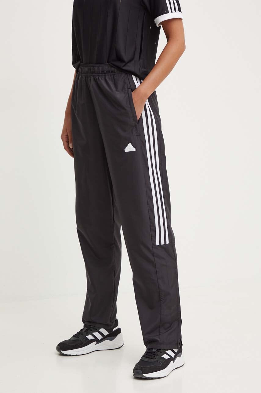 adidas pantaloni de trening Tiro culoarea negru, cu imprimeu, IX3515