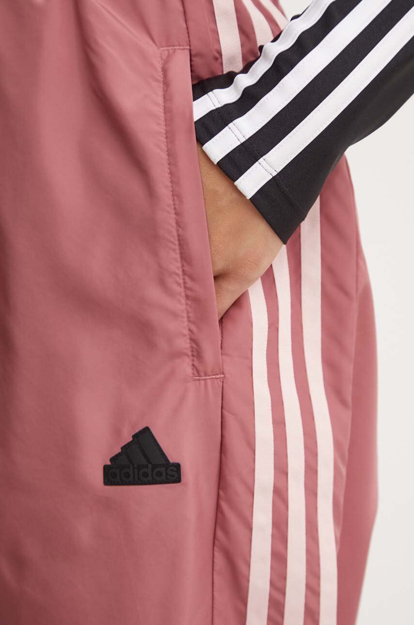 Donji dio trenirke adidas Tiro boja: ružičasta, s aplikacijom, JJ4665