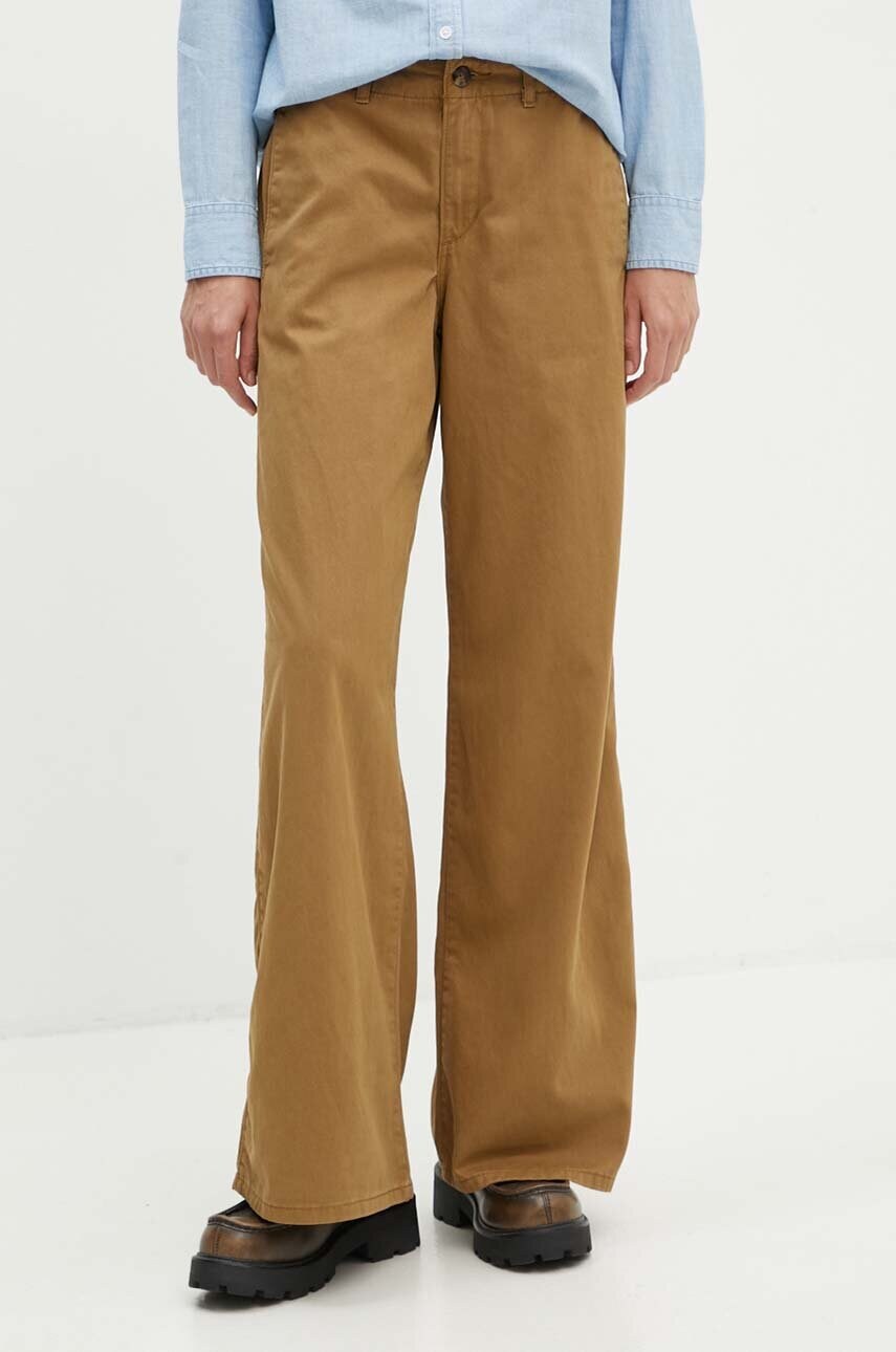 Levi's jeansi femei, culoarea maro, A8700
