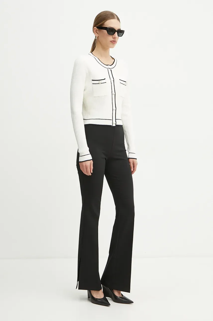 Брюки Marciano Guess SELENA женские цвет чёрный клёш высокая посадка 4BGB19 8502Z Брюки Marciano Guess SELENA женские цвет чёрный клёш высокая посадка 4BGB19 8502Z