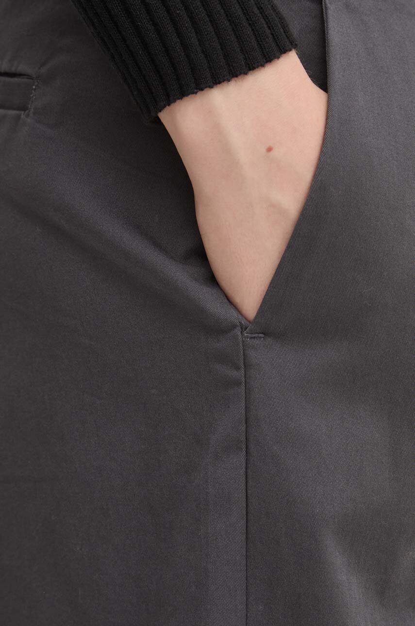 Παντελόνι Abercrombie & Fitch χρώμα: γκρι, KI156-4417 φωτογραφία