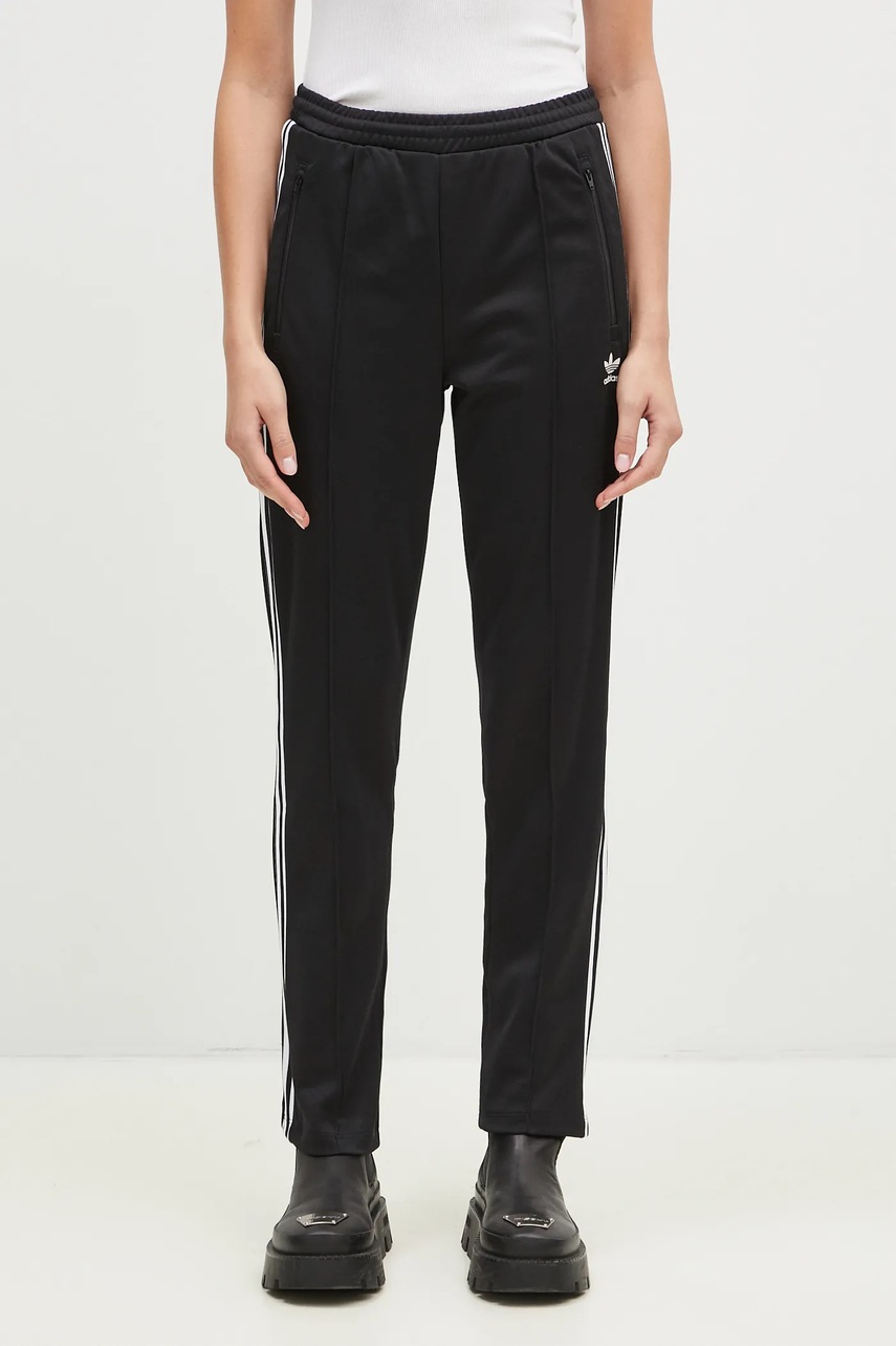adidas Originals spodnie dresowe Beckenbauer Classic kolor czarny z aplikacją IW3171