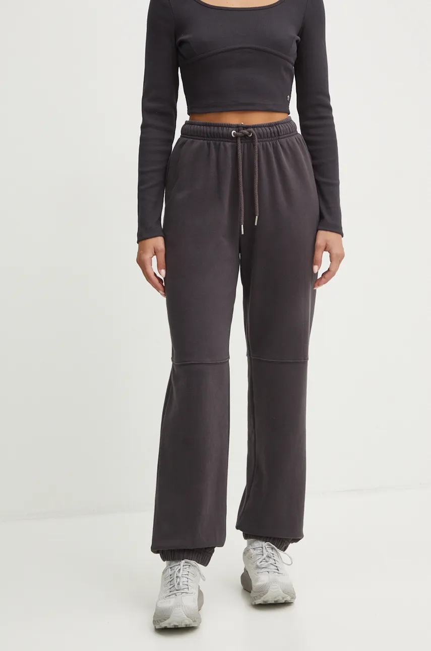 

Спортен панталон Roxy Oasis Haze в сиво с изчистен дизайн ERJFB03443, Сив