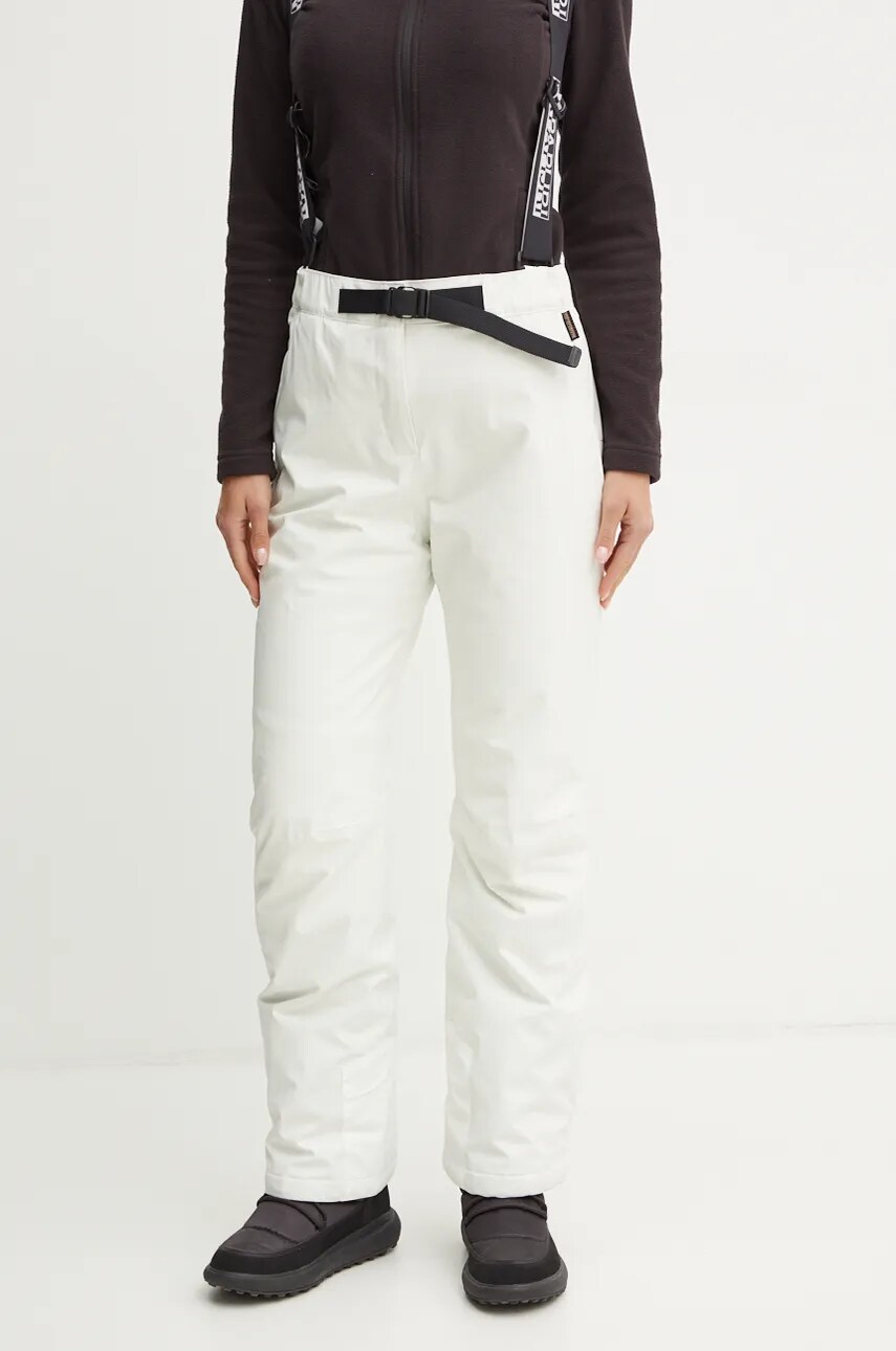 Napapijri pantaloni de schi Gele culoarea bej, NP0A4HZ82061