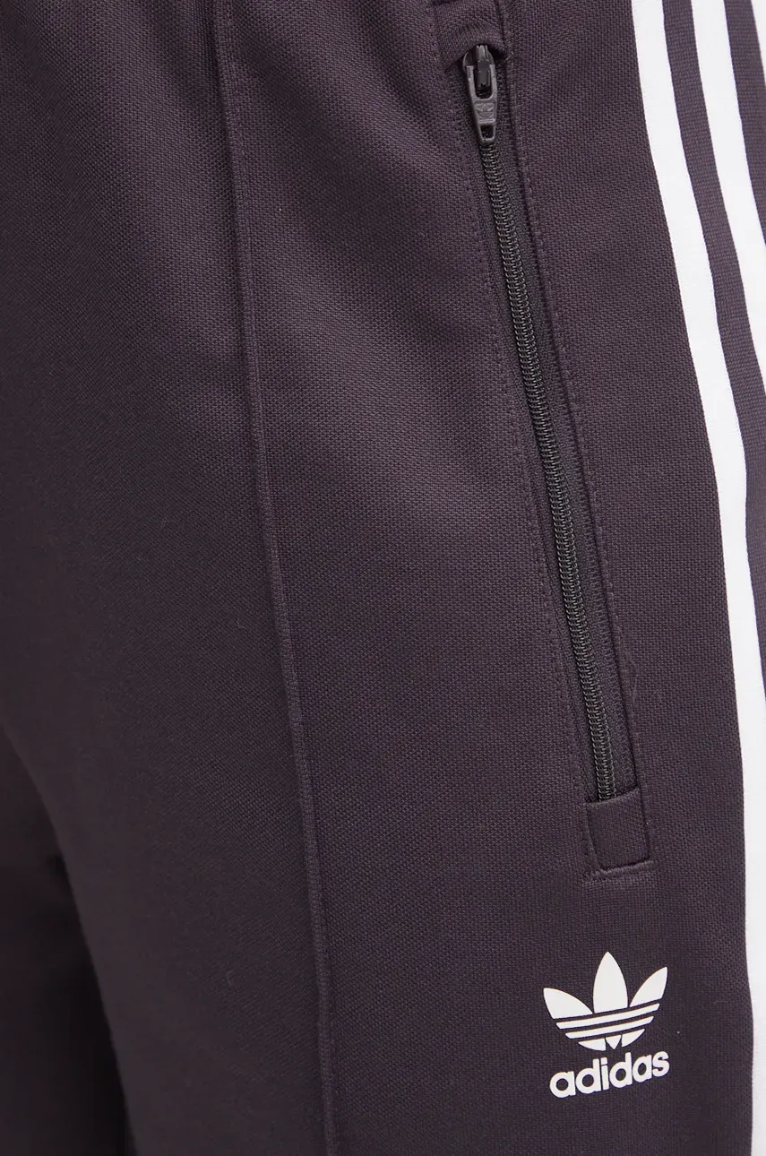 Donji Dio Trenirke Adidas Originals Beckenbauer Track Pant Boja: Ljubičasta, S Aplikacijom, IY2224