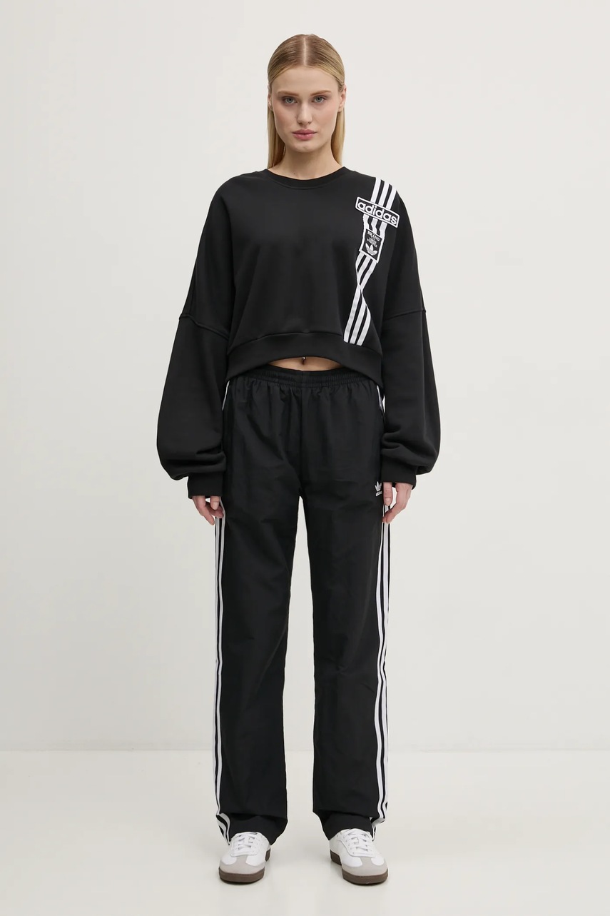 Παντελόνι φόρμας adidas Originals Woven Track Pant χρώμα: μαύρο, JD5335 φωτογραφία