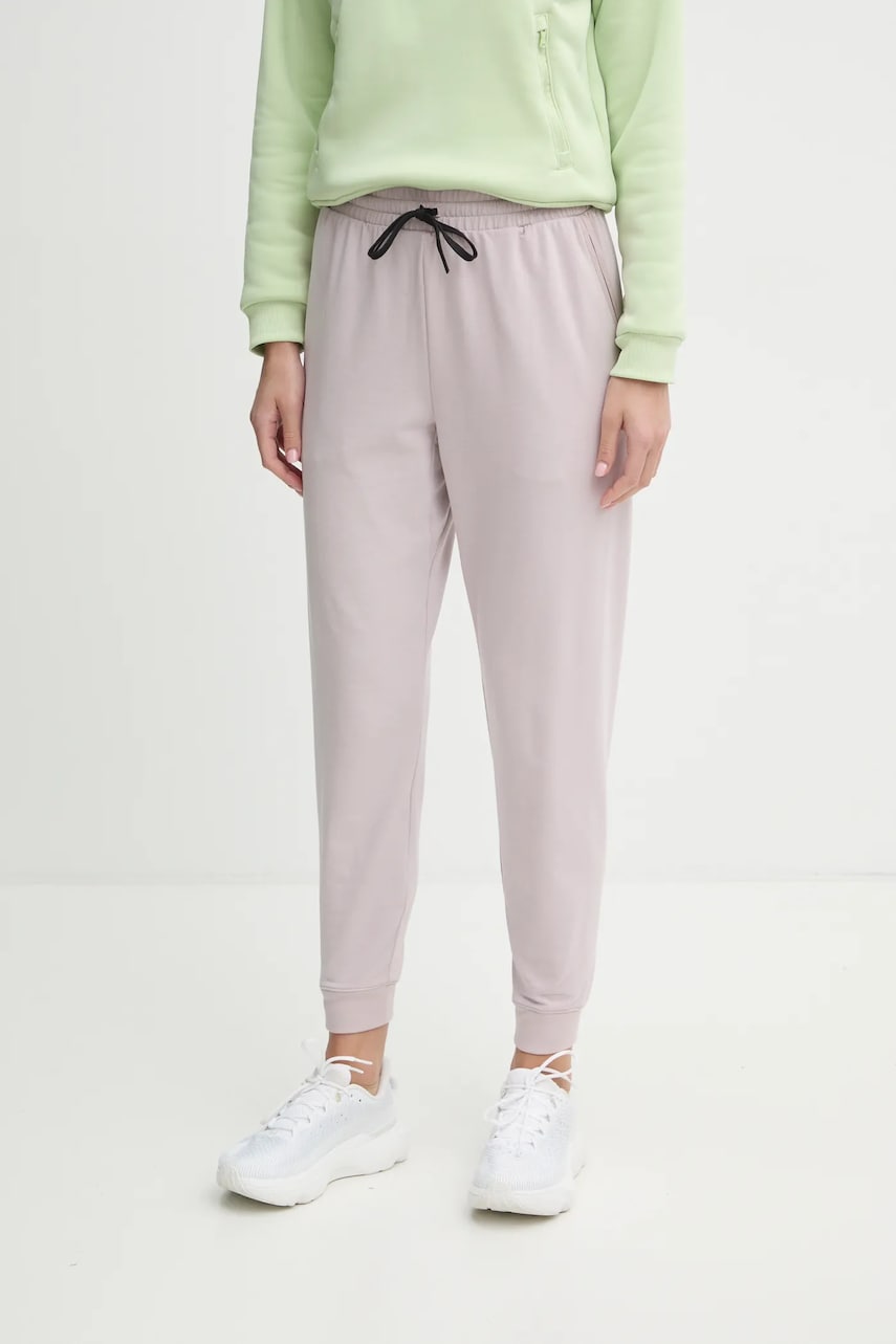 ON running pantaloni de trening culoarea roz, neted, 1WE30041927 ON running pantaloni de trening culoarea roz, neted, 1WE30041927