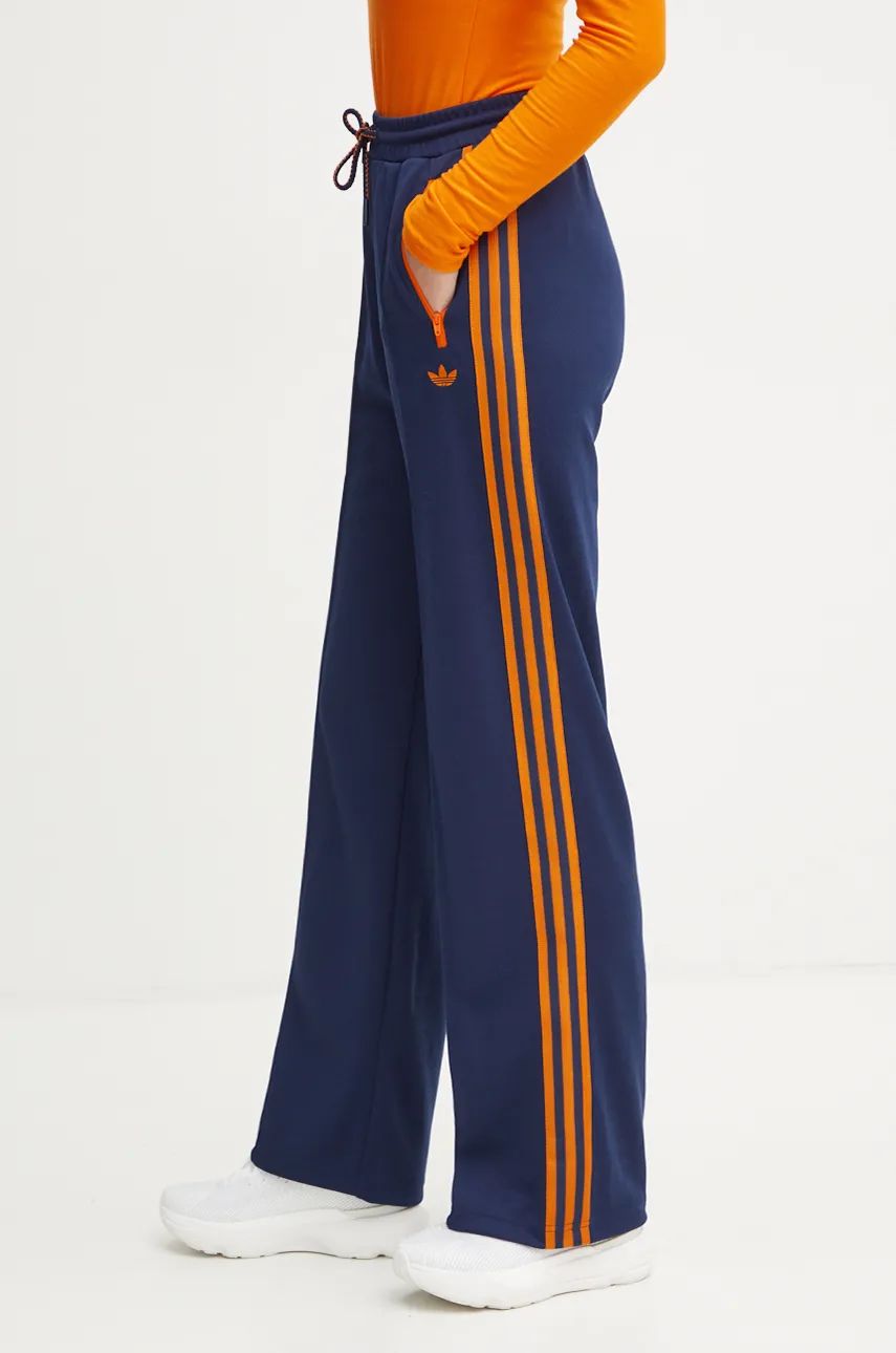 Donji dio trenirke adidas Originals Montreal Track Pant boja: tamno plava, s aplikacijom, JL9632