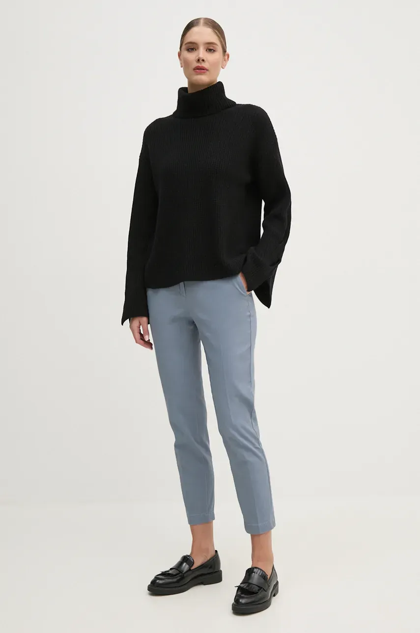 Брюки Sisley женские фасон сигареты средняя посадка 48M855BK7 Брюки Sisley женские фасон сигареты средняя посадка 48M855BK7