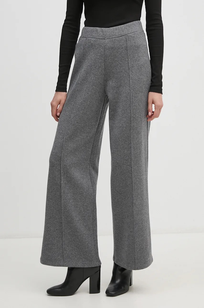 

Спортен панталон с вълна Calvin Klein в сиво с изчистен дизайн K20K207630, Сив