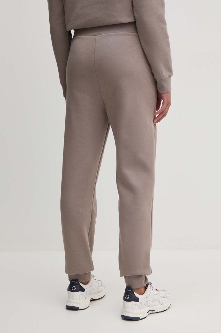 Спортивні штани Calvin Klein колір бежевий однотонні K20K208330 