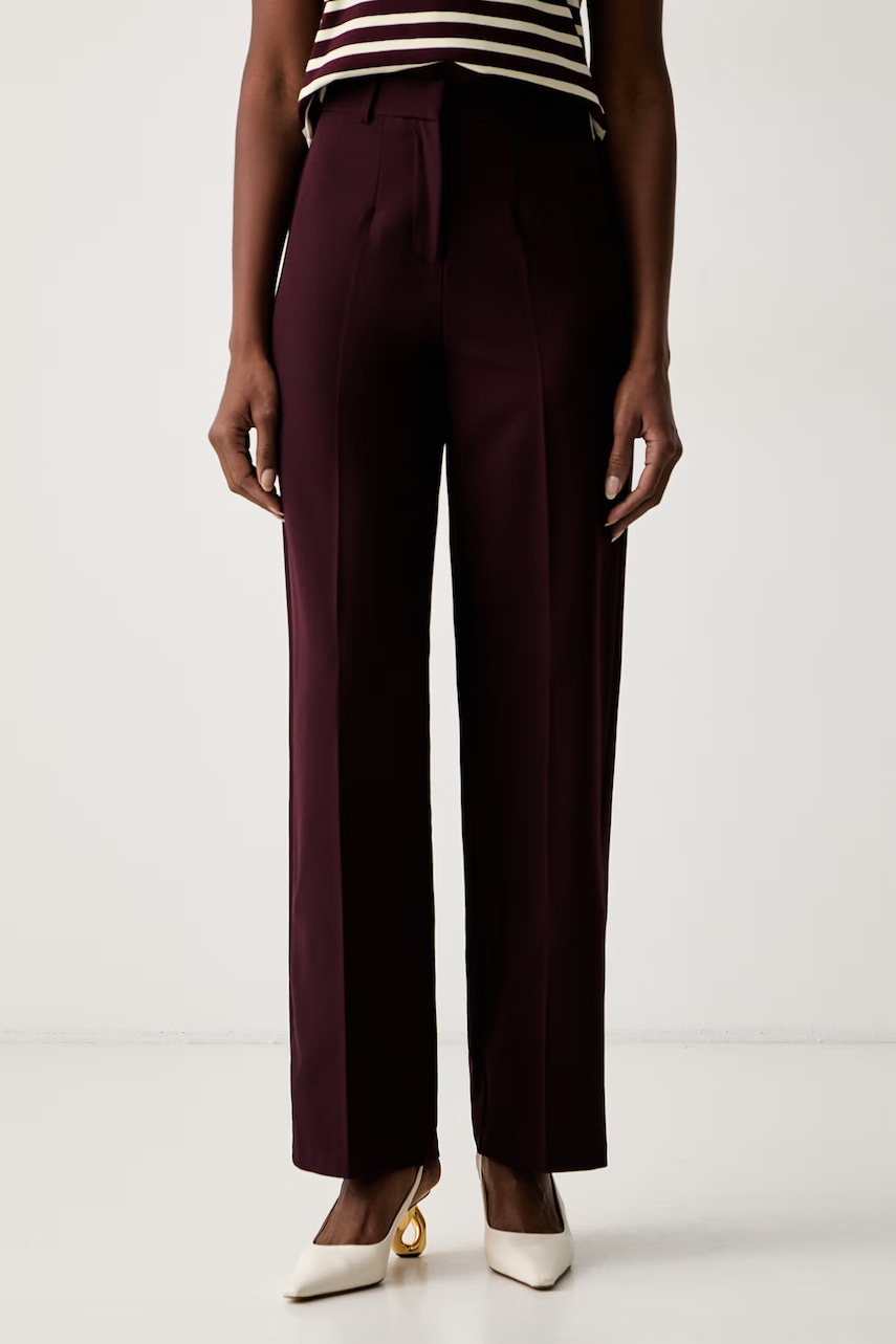 Morgan pantaloni straight pentru femei POYA.F